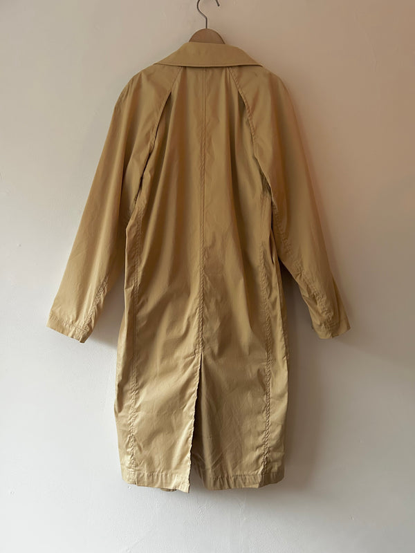 DONN AKARAN trench coat.