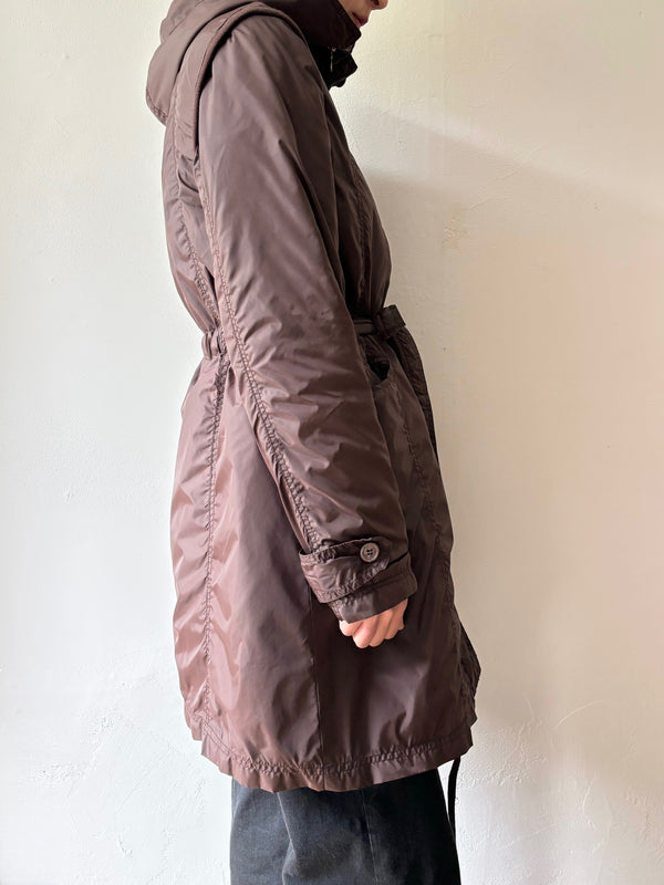 Brown Nylon Jacket