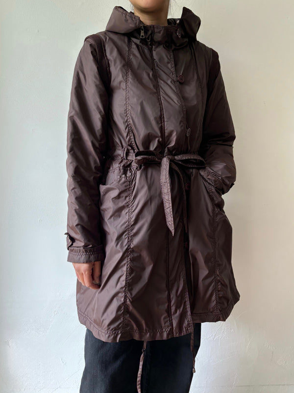 Brown Nylon Jacket