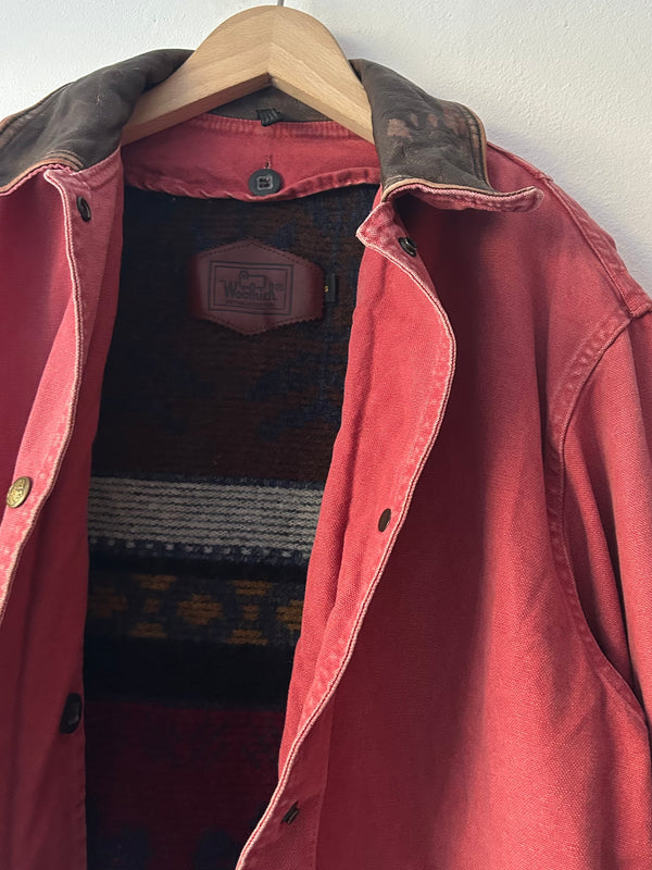 WOOLRICH removable warm liner red jacket.