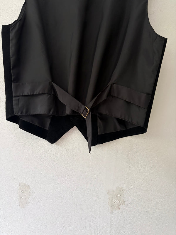 70's-80's Black Fringe Vest