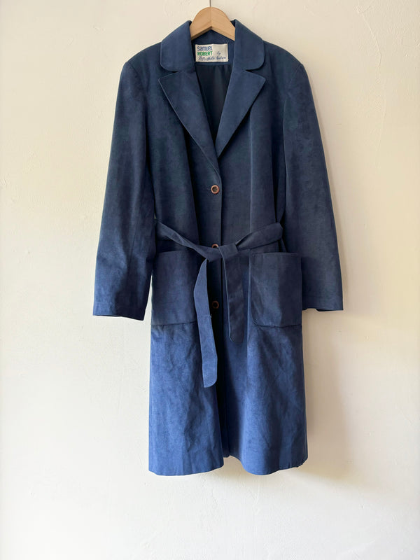 70's Samuel Robert Faux Suede Coat.