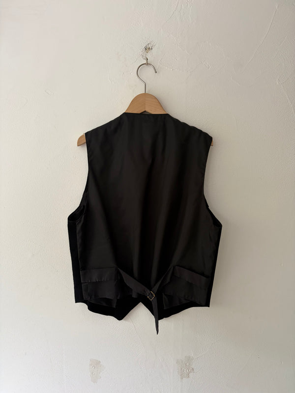70's-80's Black Fringe Vest