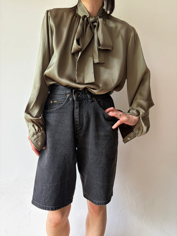 SAINT LAURENT Bow Tie Blouse