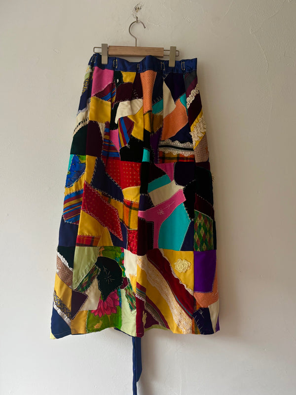 Vintage Hand Work Maxi Skirt.