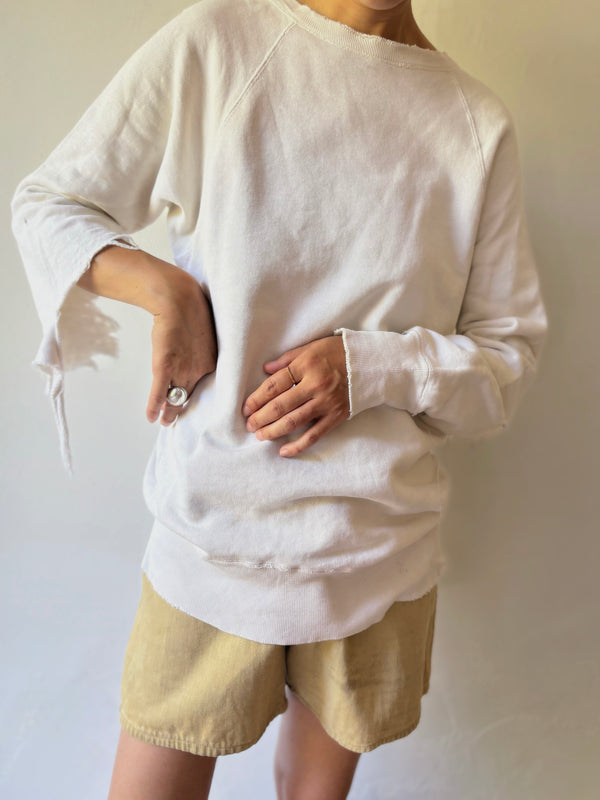 60's PENNYS boro white sweat.
