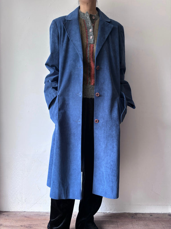 70's Samuel Robert Faux Suede Coat.