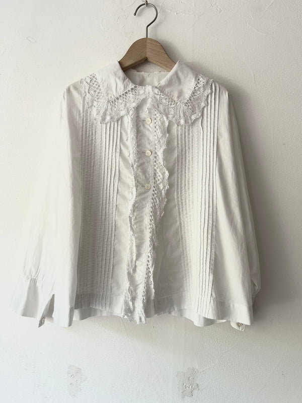 Antique French lace blouse.