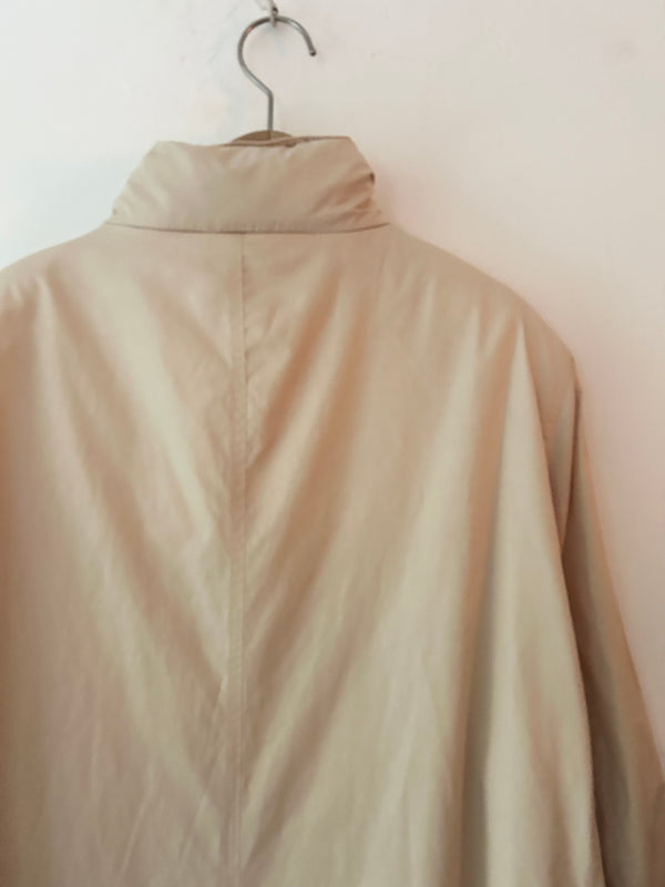 80' Cream Beige Coat.