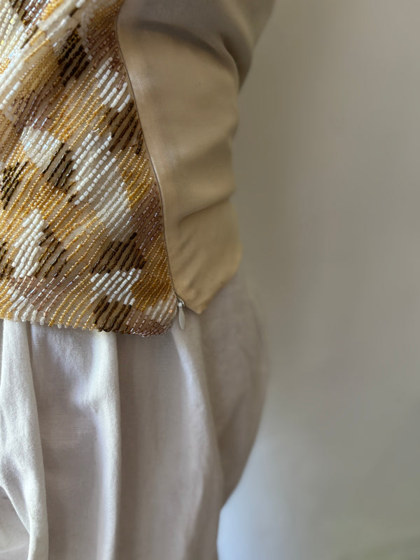 LANVIN blouse made in France.