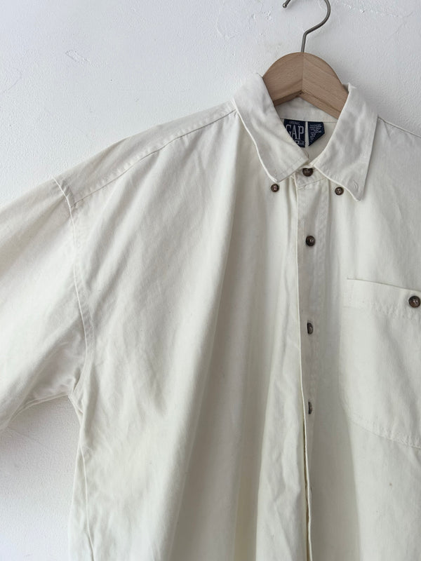 90's GAP cotton over shirt.