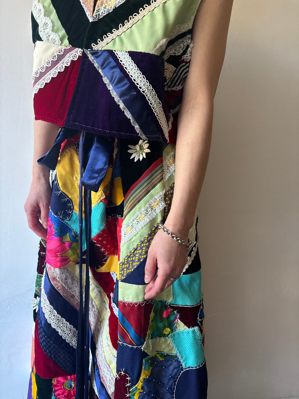 Vintage Hand Work Maxi Skirt.