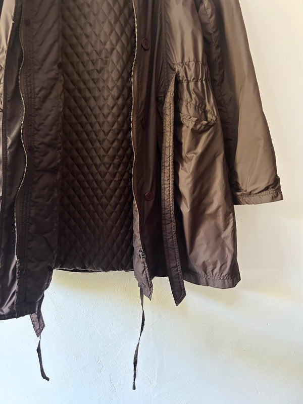 Brown Nylon Jacket