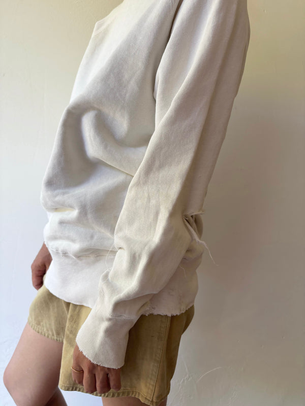 60's PENNYS boro white sweat.
