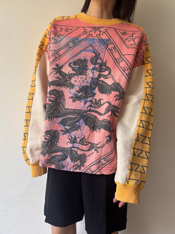 Cotton Pattern Sweat.ITALY.