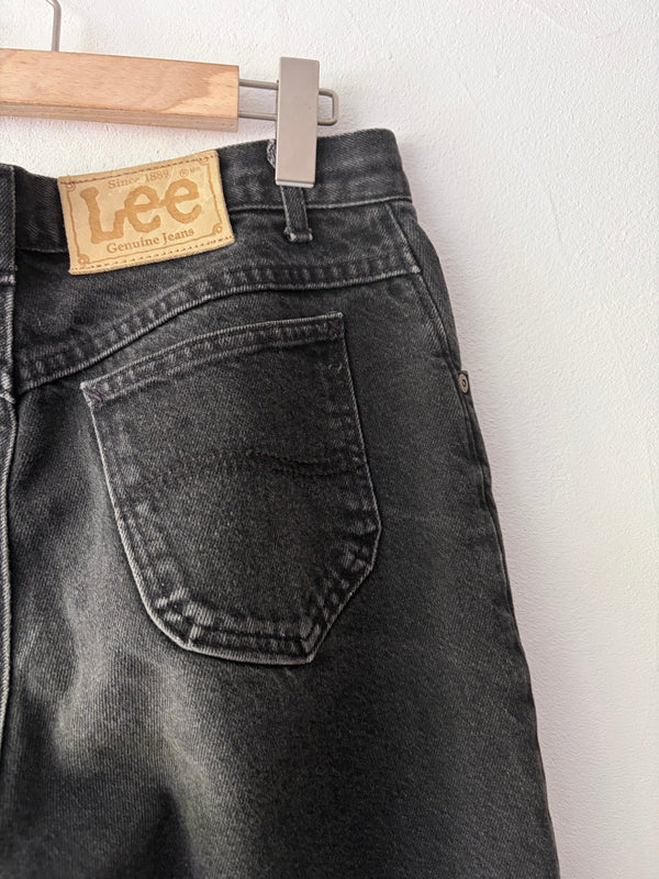 Lee Black Half Denim Pants