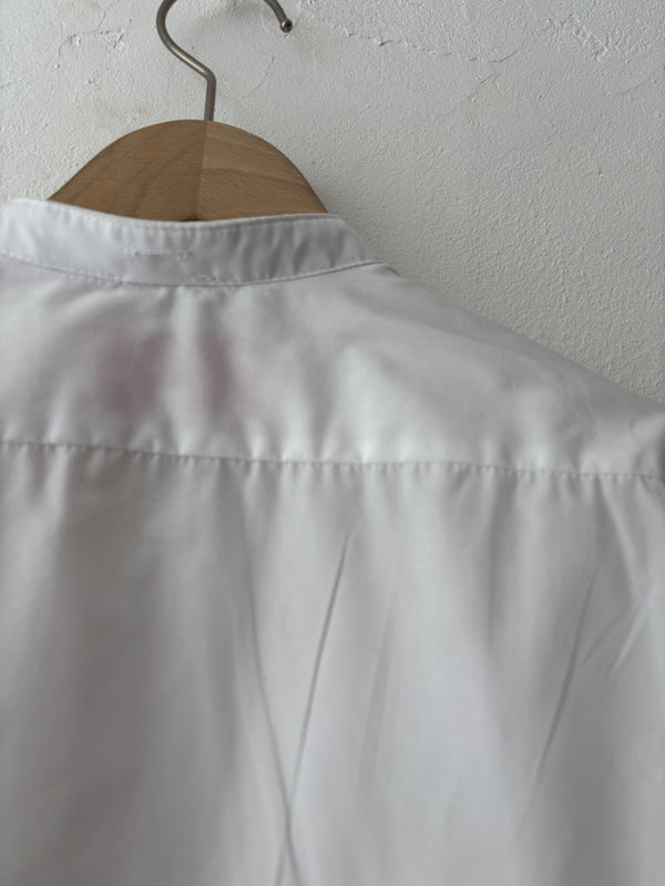 White cotton shirt dead stock made in U.S.A.