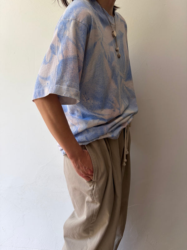 Vintage Abstract  Post-Printing Tee.