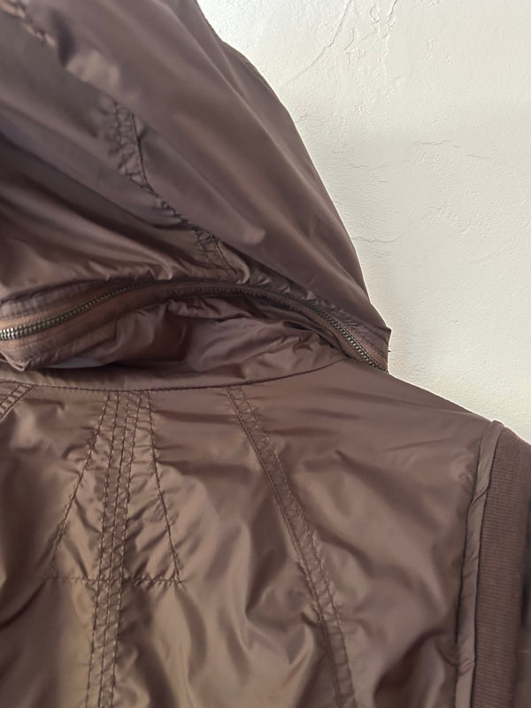 Brown Nylon Jacket