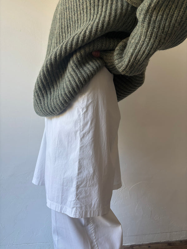 MOSCHINO Cheap&Chic White Skirt.