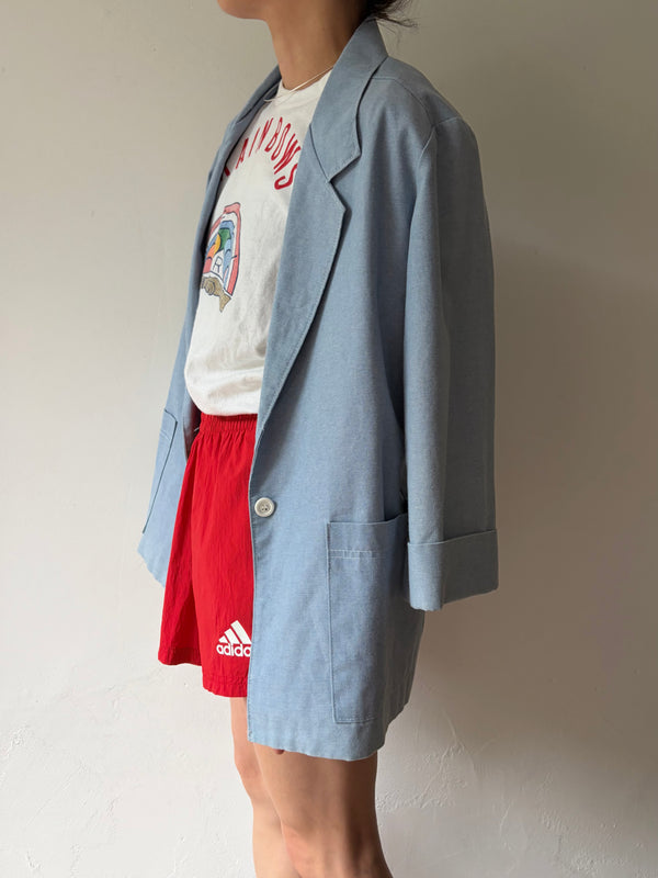ALFRED DUNNER Blue Jacket.  MADE IN U.S.A.
