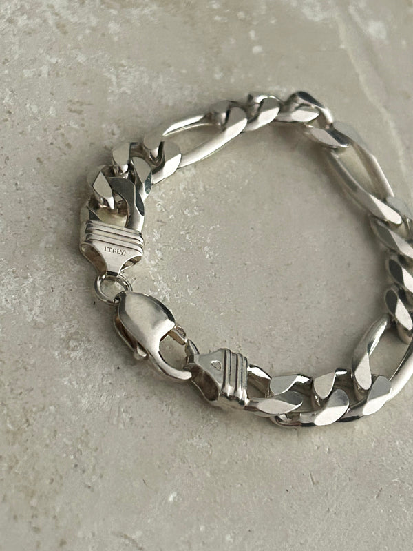 Vintage Italy chain bracelet silver925.