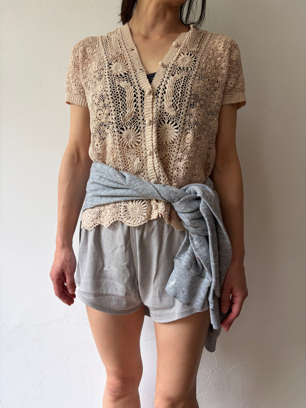 20's-30's Irish Crochet Blouse