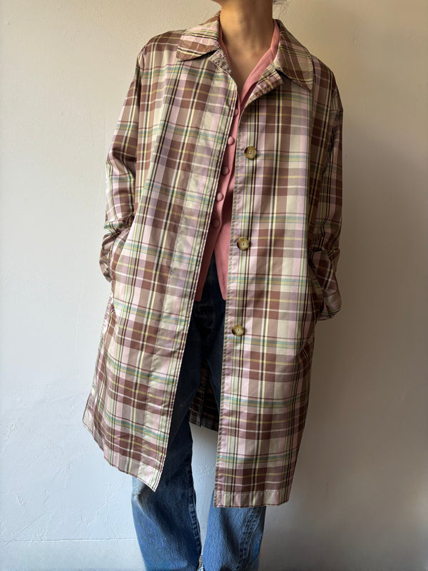 00's GAP Checked Coat.