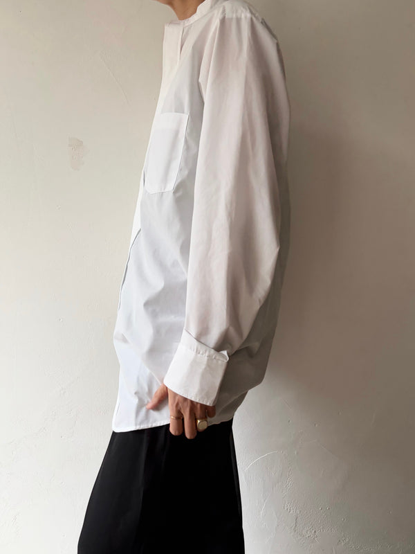 White cotton shirt dead stock made in U.S.A.