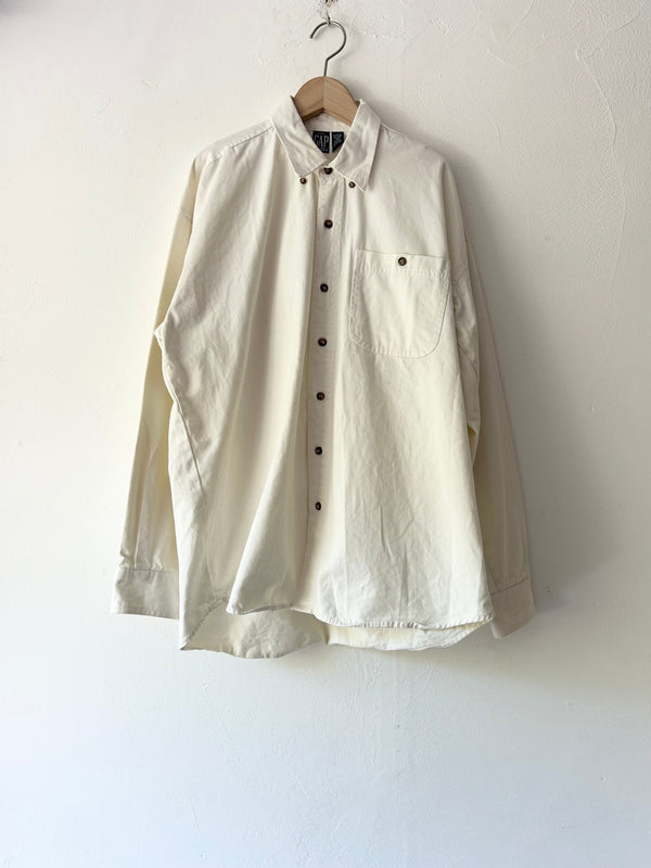 90's GAP cotton over shirt.
