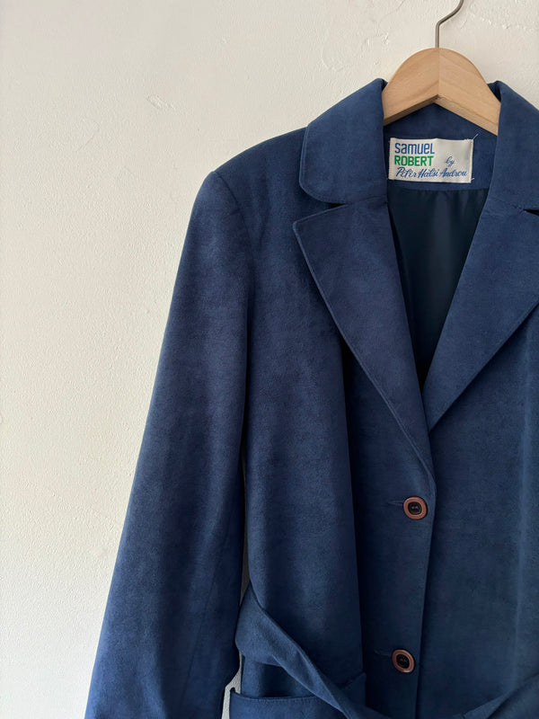 70's Samuel Robert Faux Suede Coat.