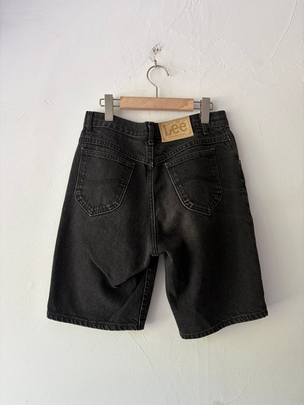 Lee Black Half Denim Pants