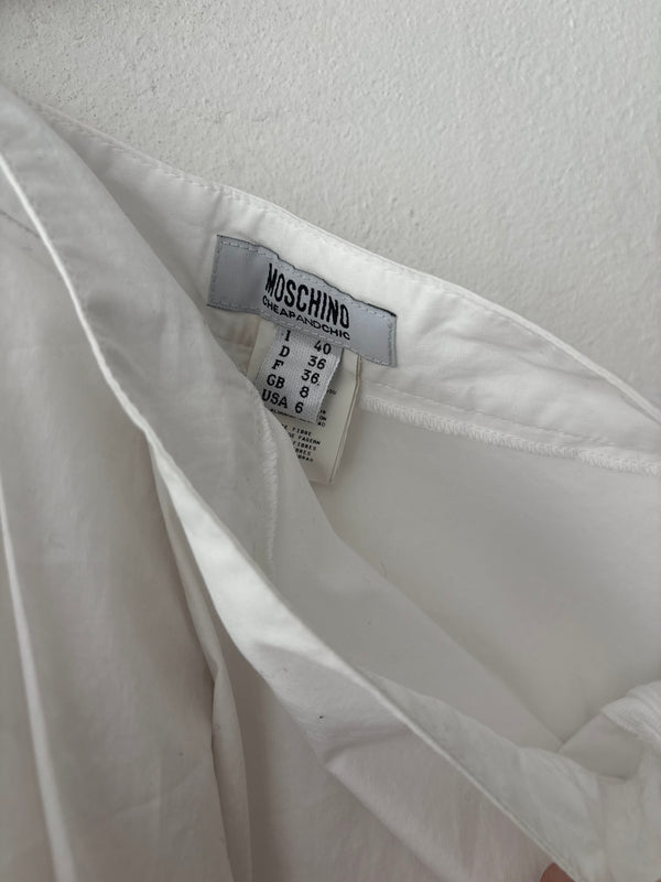 MOSCHINO Cheap&Chic White Skirt.