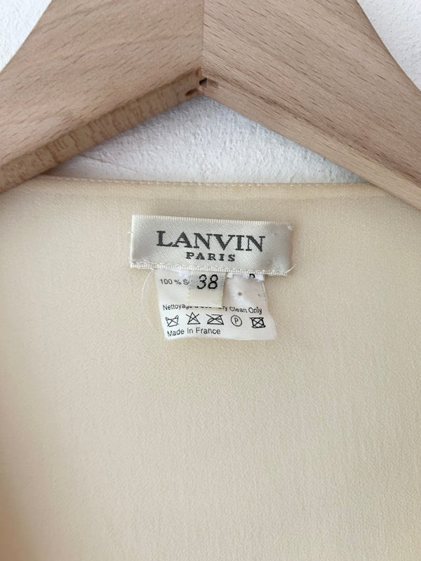 LANVIN blouse made in France.