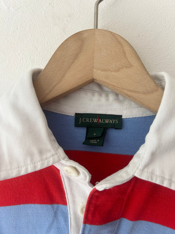 J Crew Border Long Sleeve Top