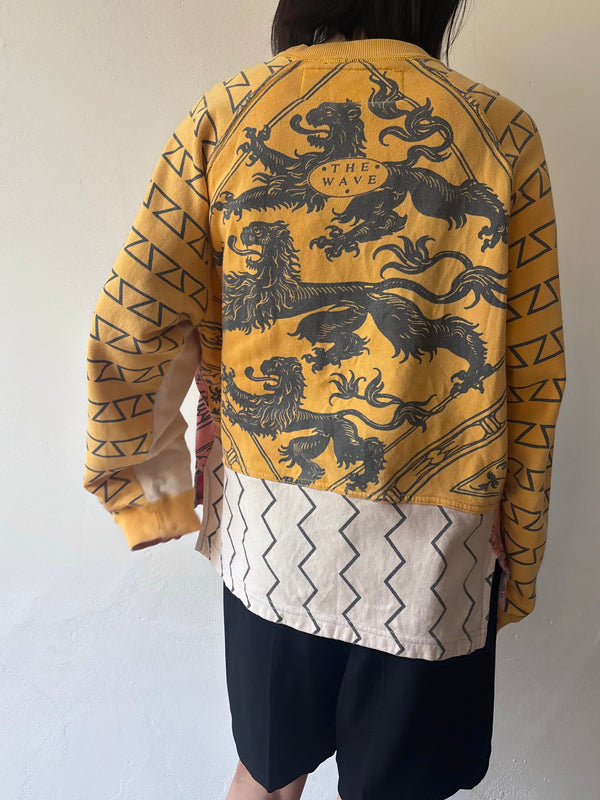 Cotton Pattern Sweat.ITALY.