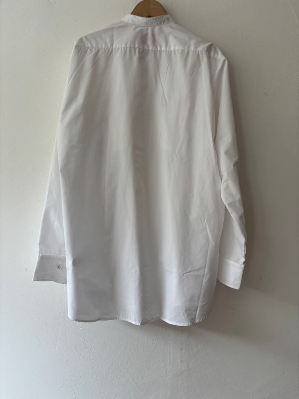 White cotton shirt dead stock made in U.S.A.