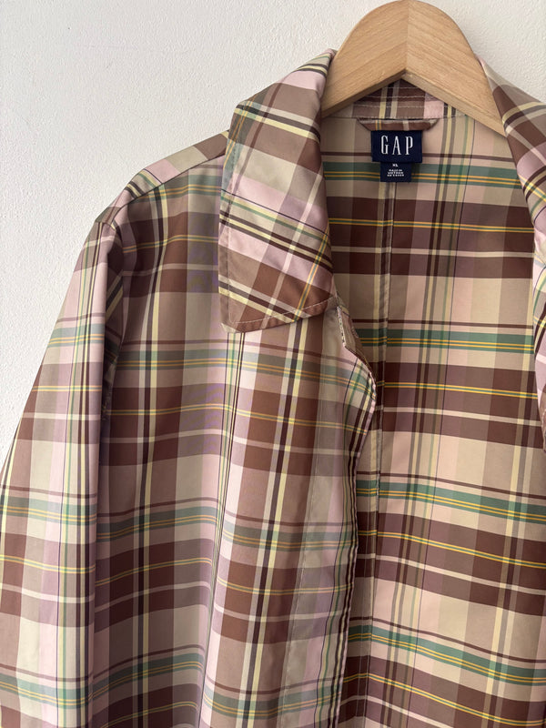 00's GAP Checked Coat.