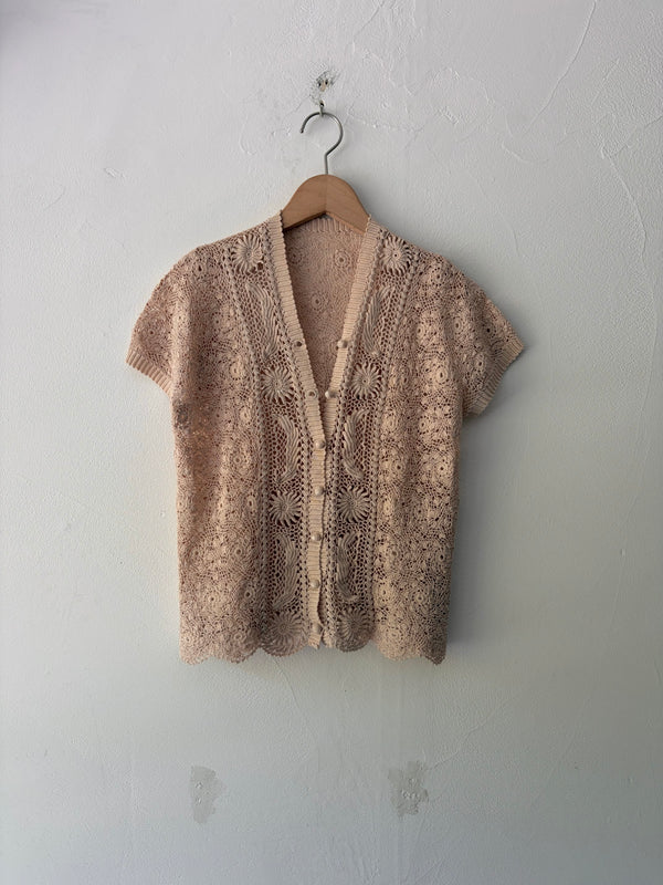 20's-30's Irish Crochet Blouse