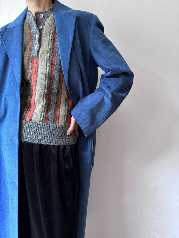 70's Samuel Robert Faux Suede Coat.