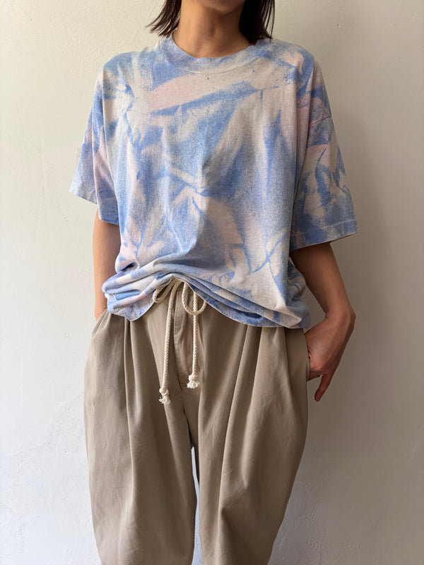 Vintage Abstract  Post-Printing Tee.