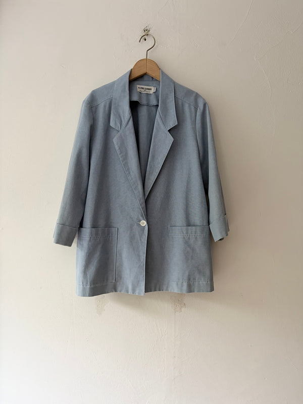 ALFRED DUNNER Blue Jacket.  MADE IN U.S.A.