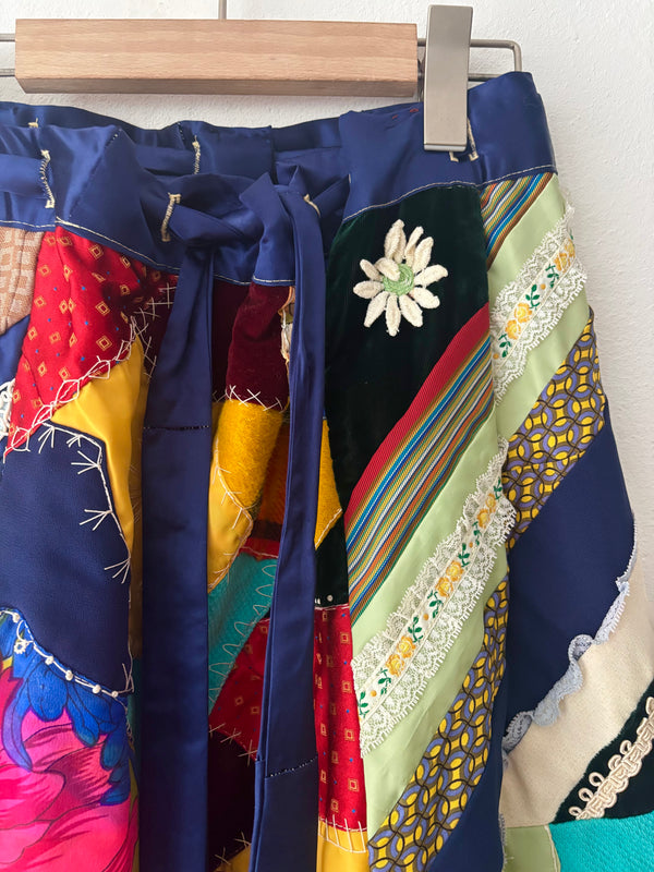 Vintage Hand Work Maxi Skirt.