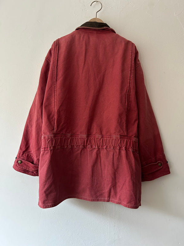 WOOLRICH removable warm liner red jacket.