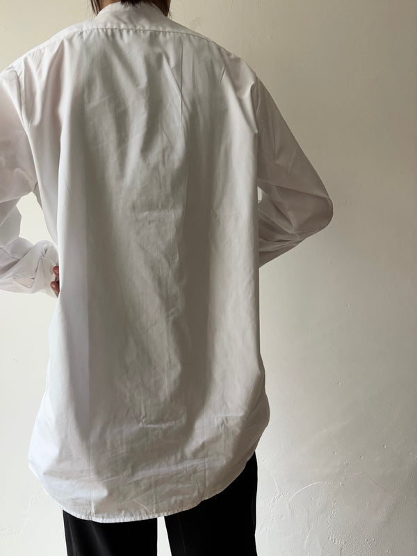White cotton shirt dead stock made in U.S.A.