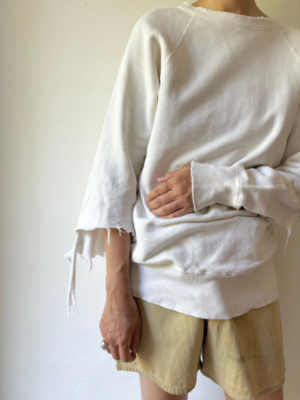 60's PENNYS boro white sweat.