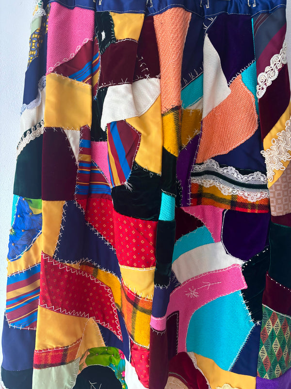 Vintage Hand Work Maxi Skirt.