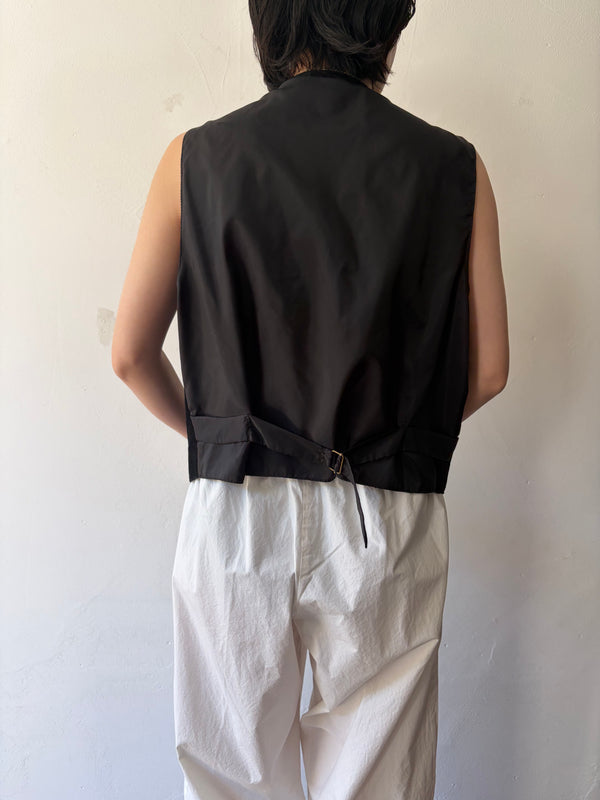 70's-80's Black Fringe Vest