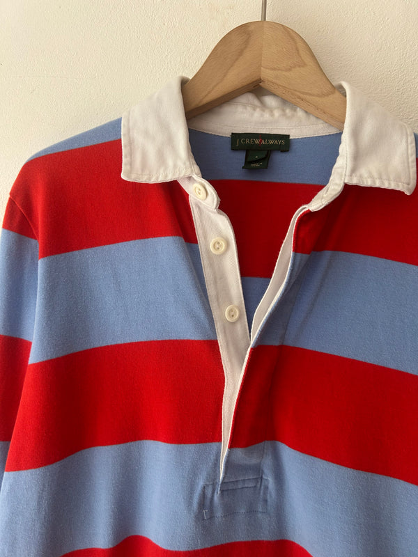 J Crew Border Long Sleeve Top