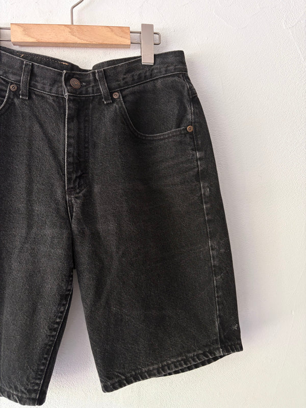 Lee Black Half Denim Pants